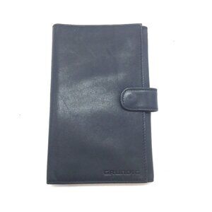 Grundig Leather Tri Fold Wallet With Snap Closure & Card Slots 7 X 4.5